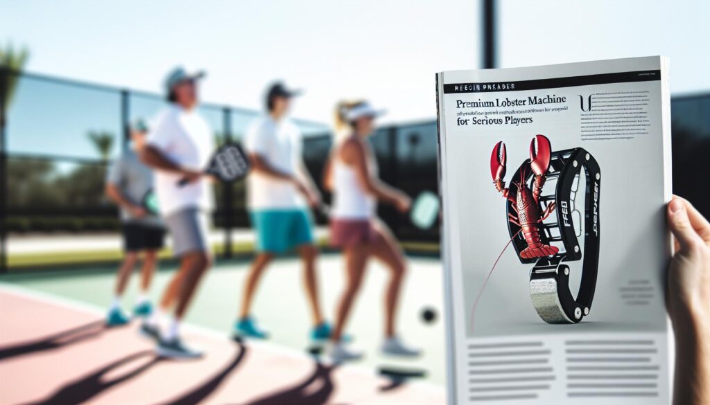 Lobster Pickleball Machine: Premium Training for Serious Players