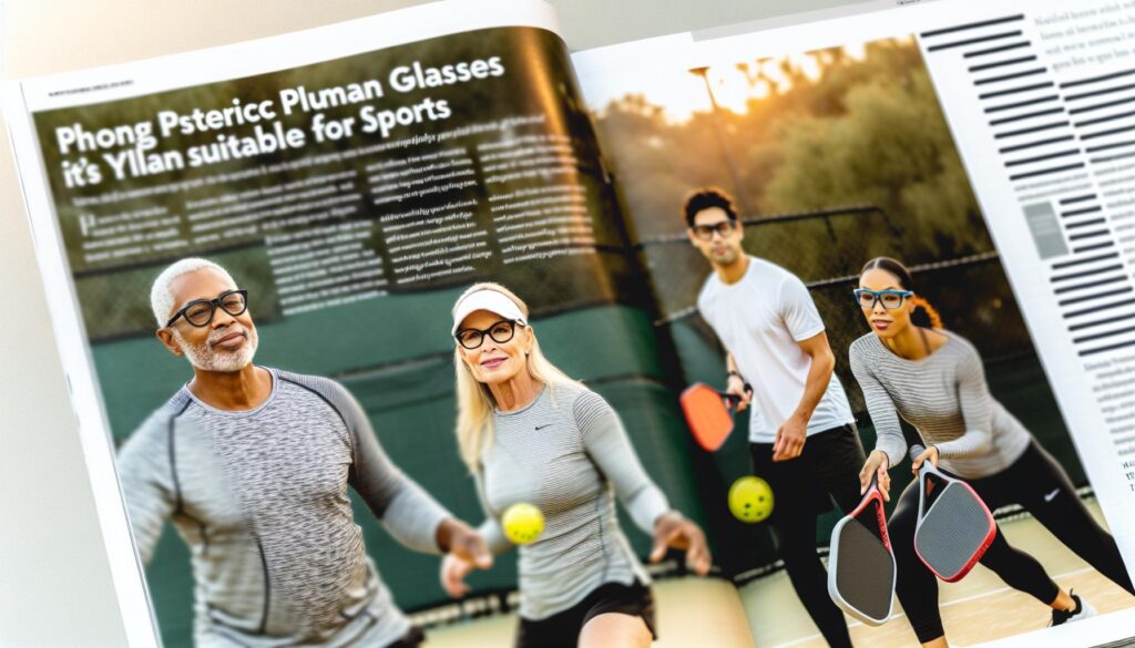 Which Glasses From Eyeconic to Buy When Playing Pickleball