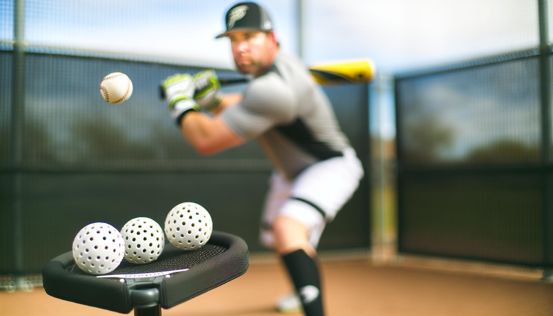 adapting pickleball Balls for Safe​ Batting Practice