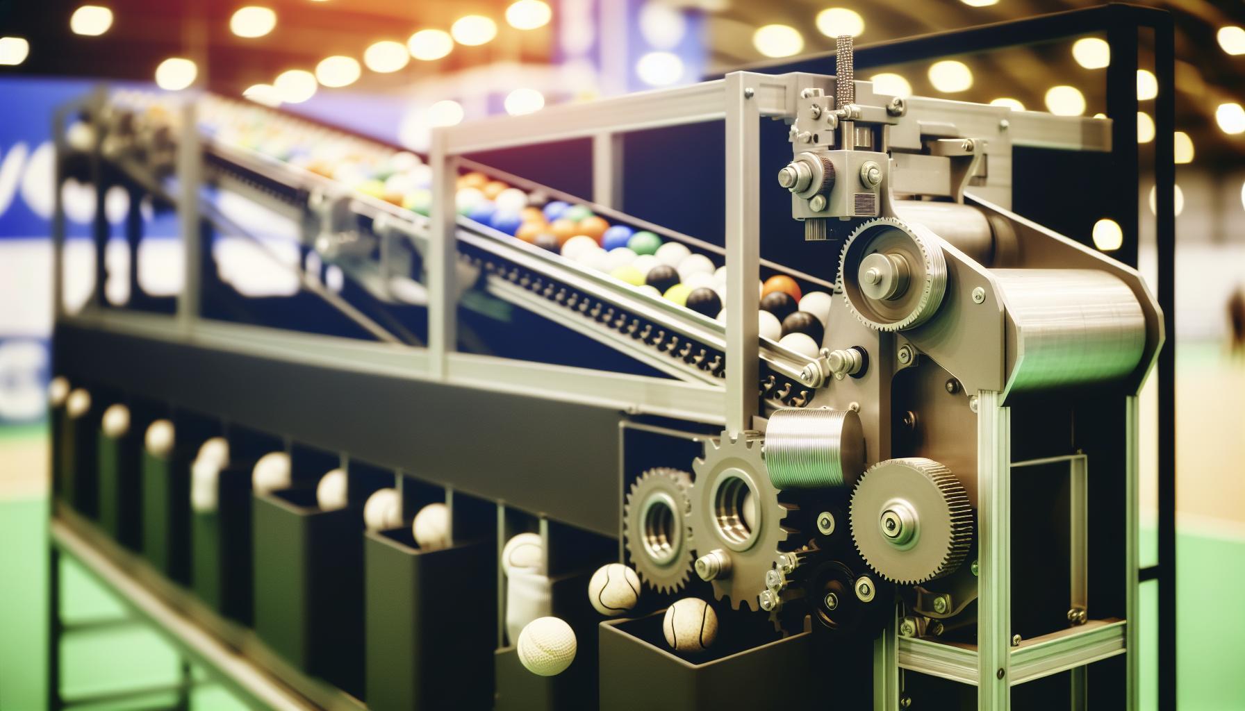 Furlihong 3802PBH Pickleball Machine: In-Depth Performance Test 3 Ball Capacity and feeding Mechanism Analysis