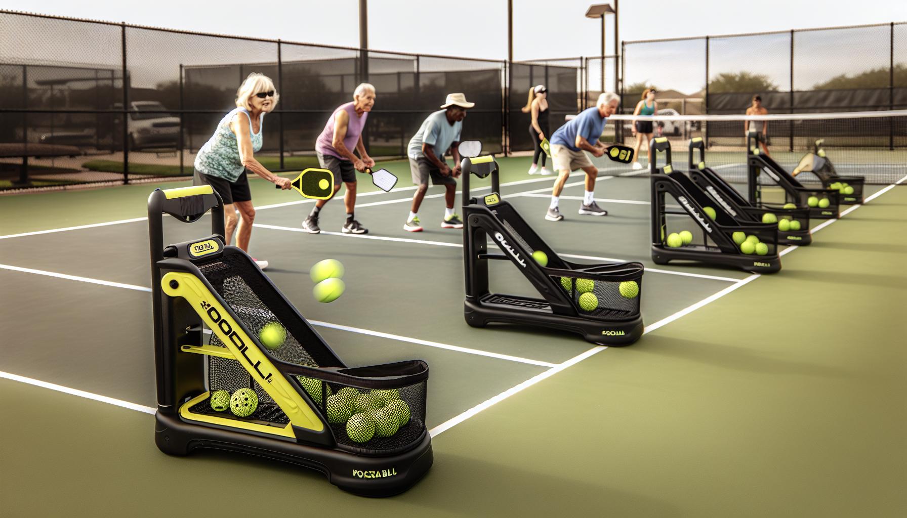 Best Portable Pickleball Machines for Precise Shot Drills
