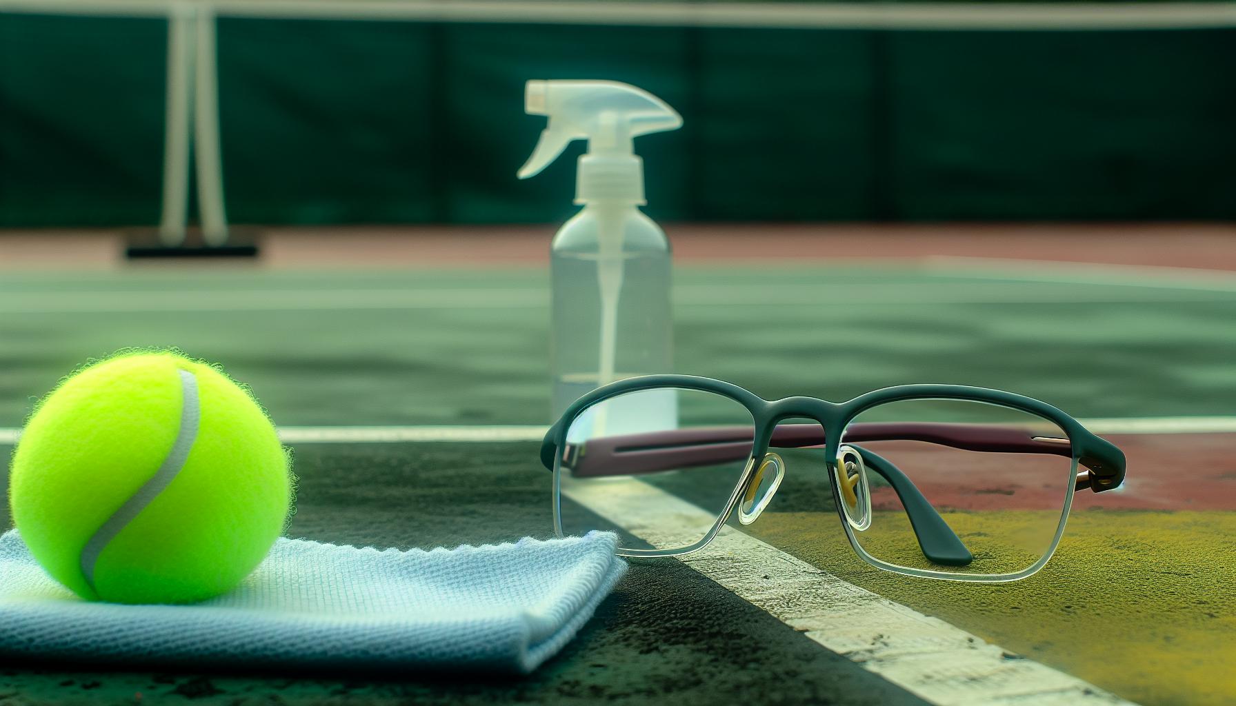 Cleaning and Maintaining Lensless Pickleball Glasses