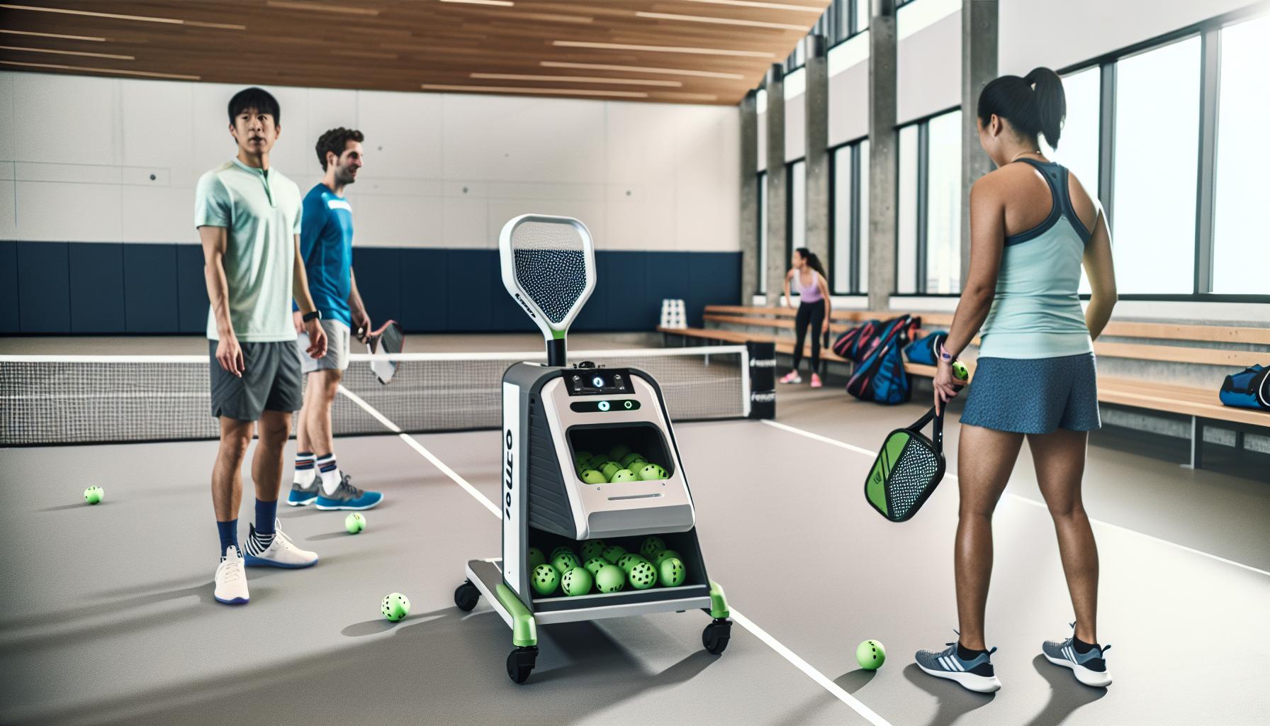 Pickleball Machine With Net: Complete Practice Setup Solutions 8 Combining Pickleball Machines with Solo and Partner Training