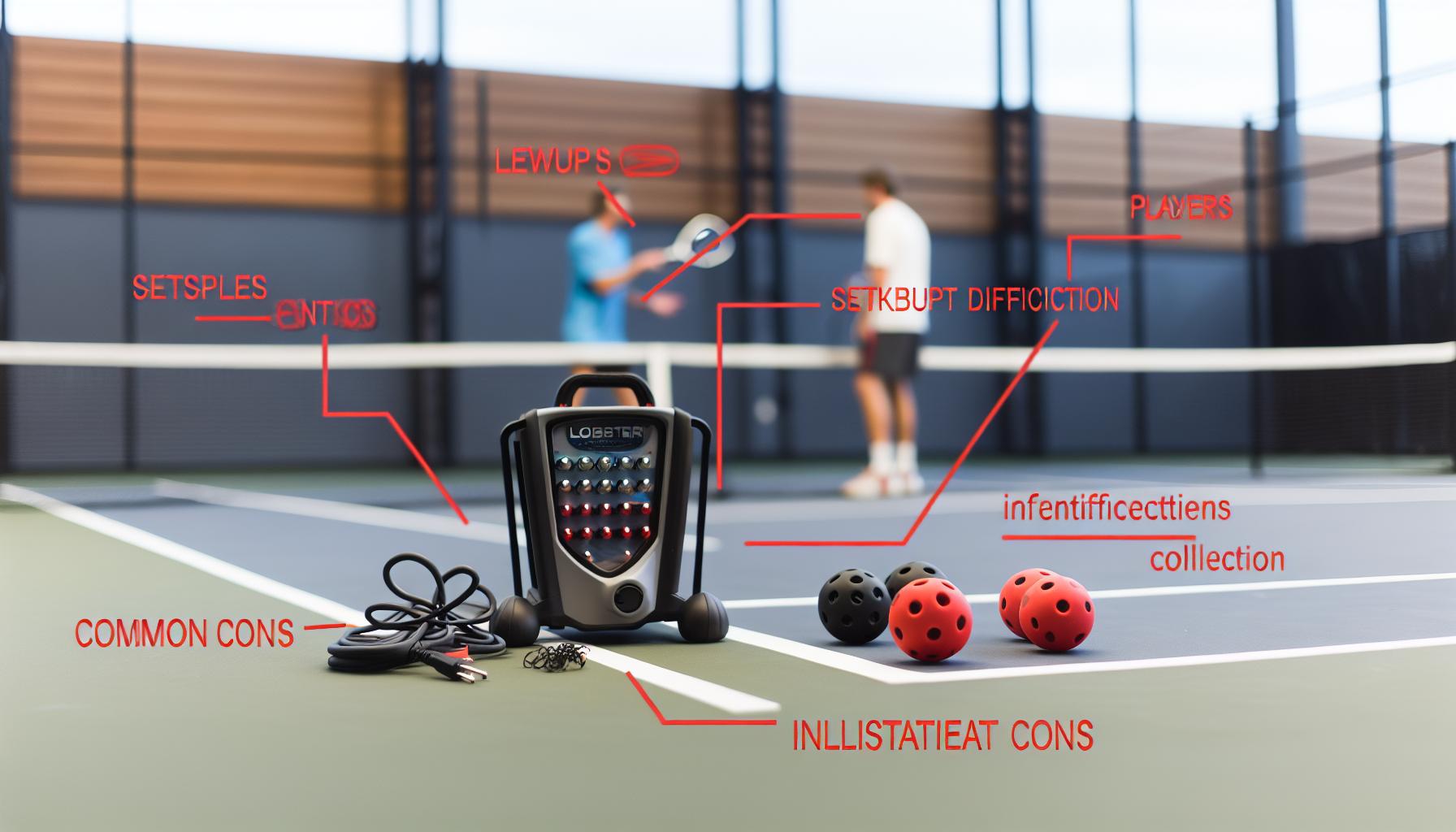 Lobster Pickleball Machine Reviews: Pros, Cons & Real Results 5 Common Cons and Limitations of the Lobster Pickleball Machine