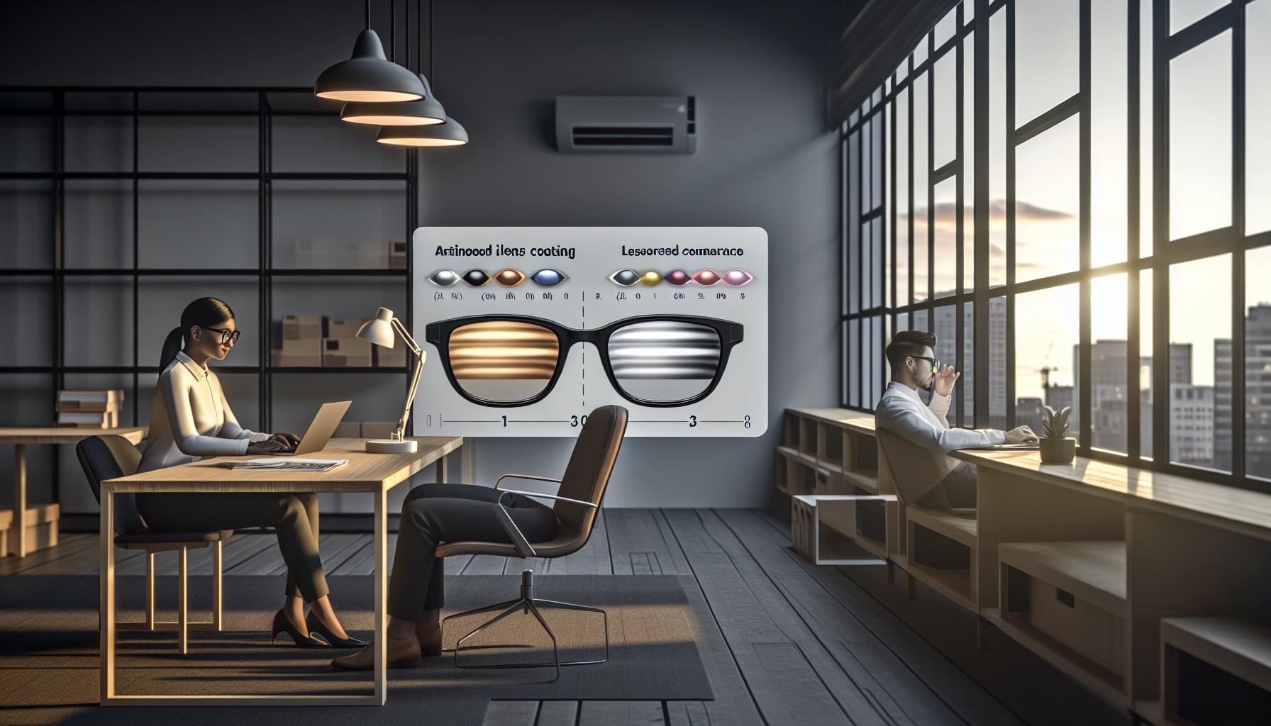 Comparing Lens Technologies for Indoor Glare Reduction