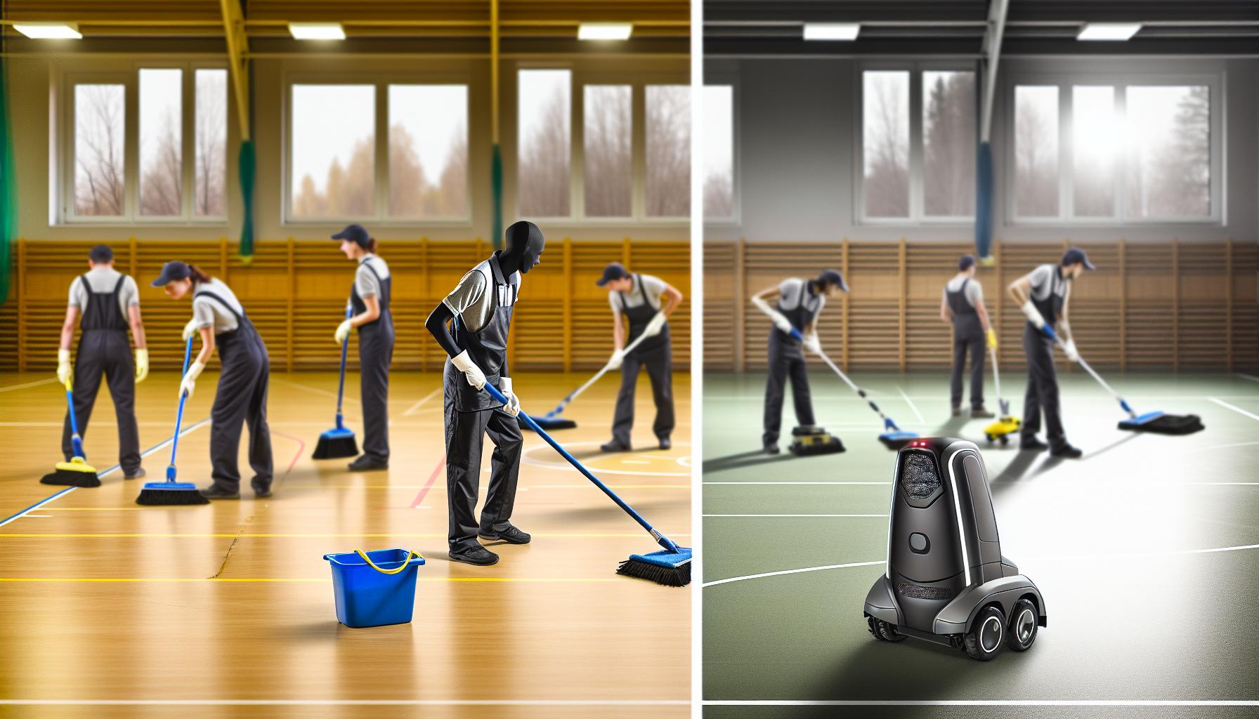 Pickleball Court Cleaning Machine: Maintain Perfect Playing Surface 3 Comparing Manual vs. Automated Court Cleaning Solutions
