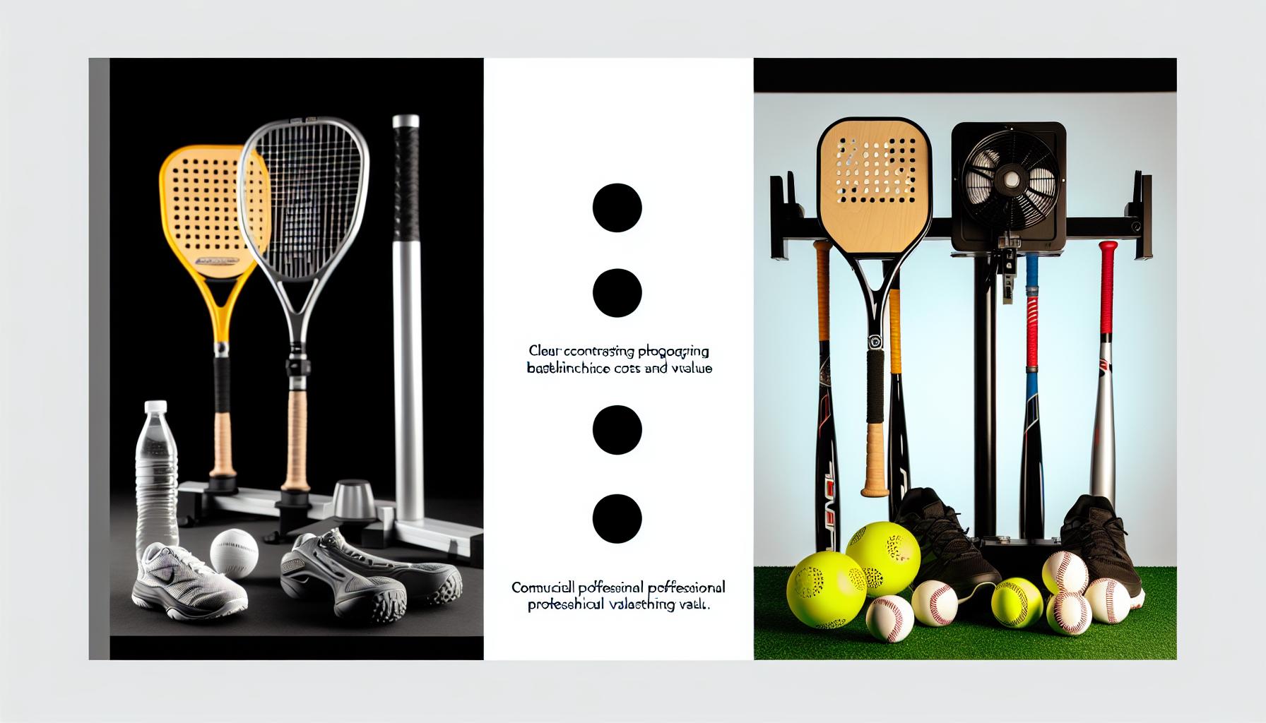 Comparing​ Pickleball⁣ and Baseball Machine Costs and Value