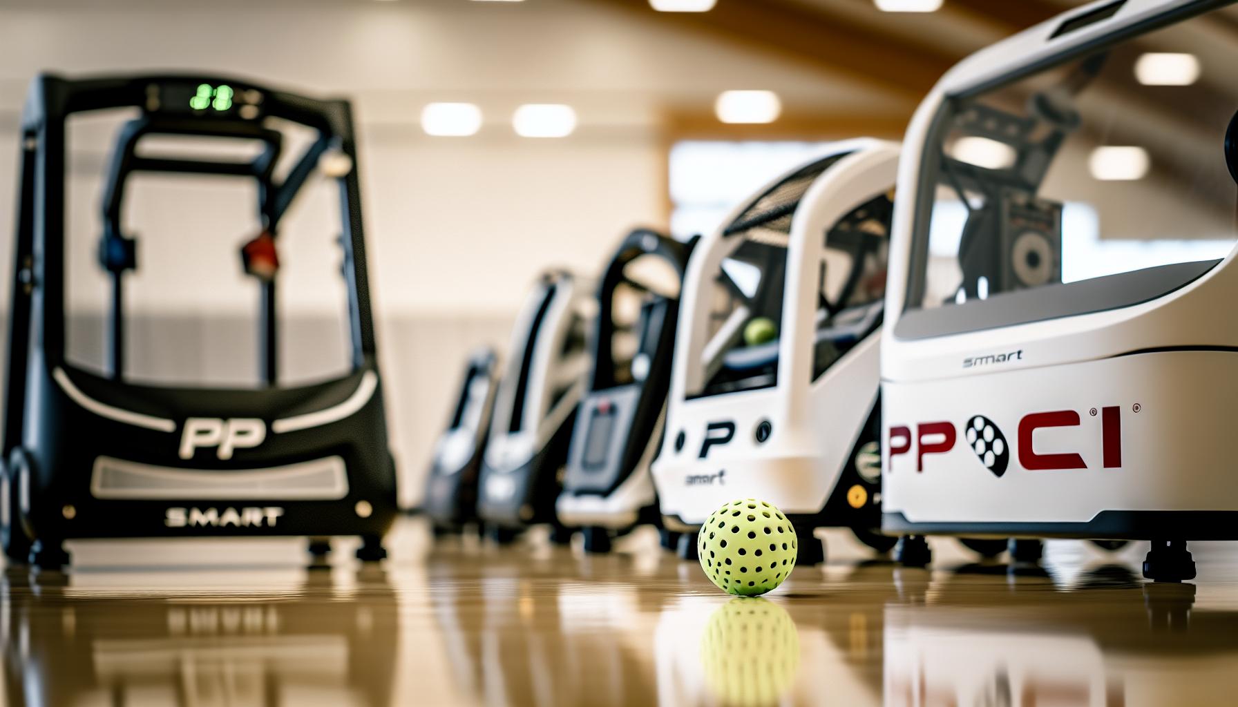 Comparing PP Smart to other Pickleball Machines