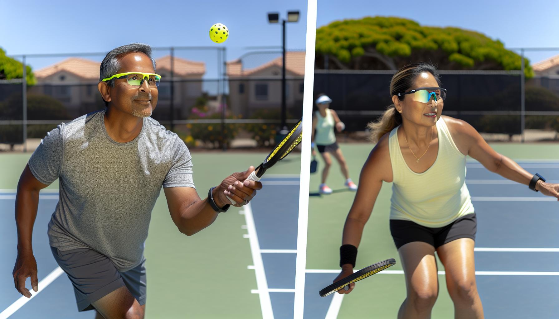 Comparing Transition Glasses vs. Traditional Pickleball eyewear
