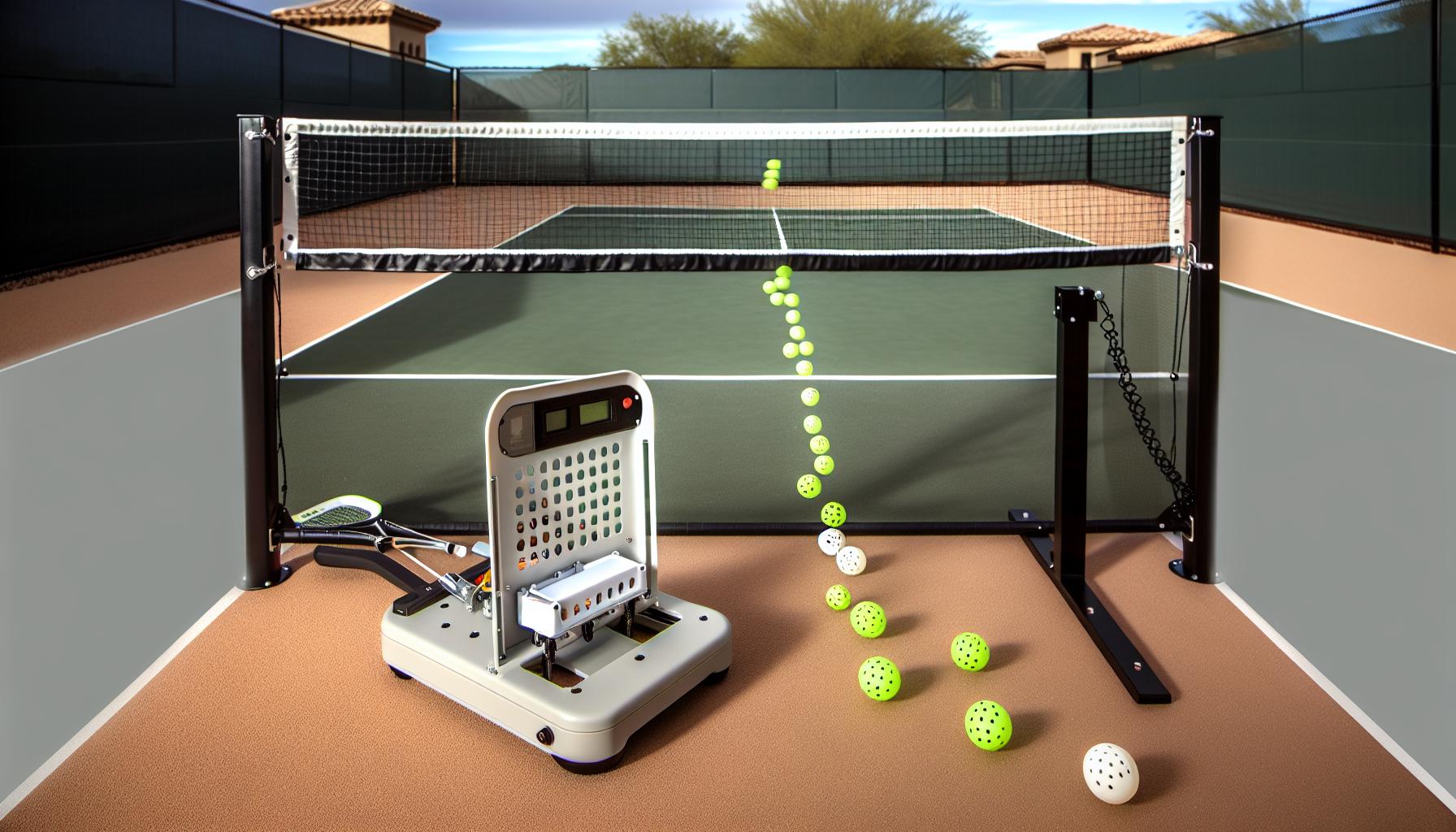 Pickleball Machine With Net: Complete Practice Setup Solutions 1 Essential Features of Pickleball Machines With Nets