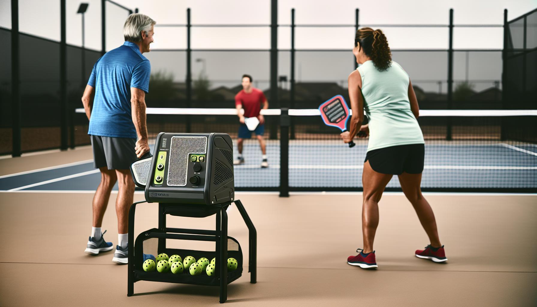 Pickleball Machine With Net: Complete Practice Setup Solutions 4 How to Use a Pickleball Machine for Effective Drills