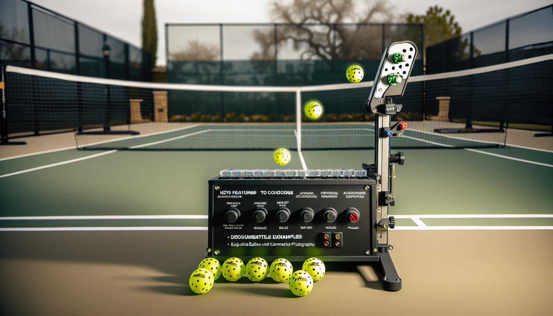 Best Pickleball Machine Reddit: Community Top Picks & Debates 1 Key Features to Consider When Choosing a Pickleball Machine