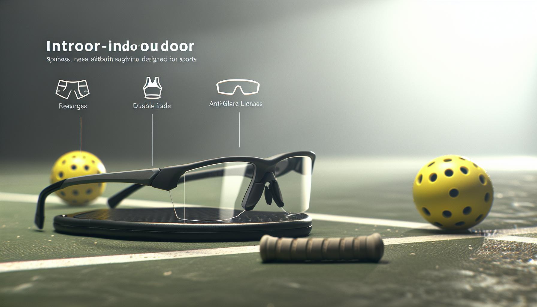 Key Features of Indoor-Outdoor Pickleball Glasses