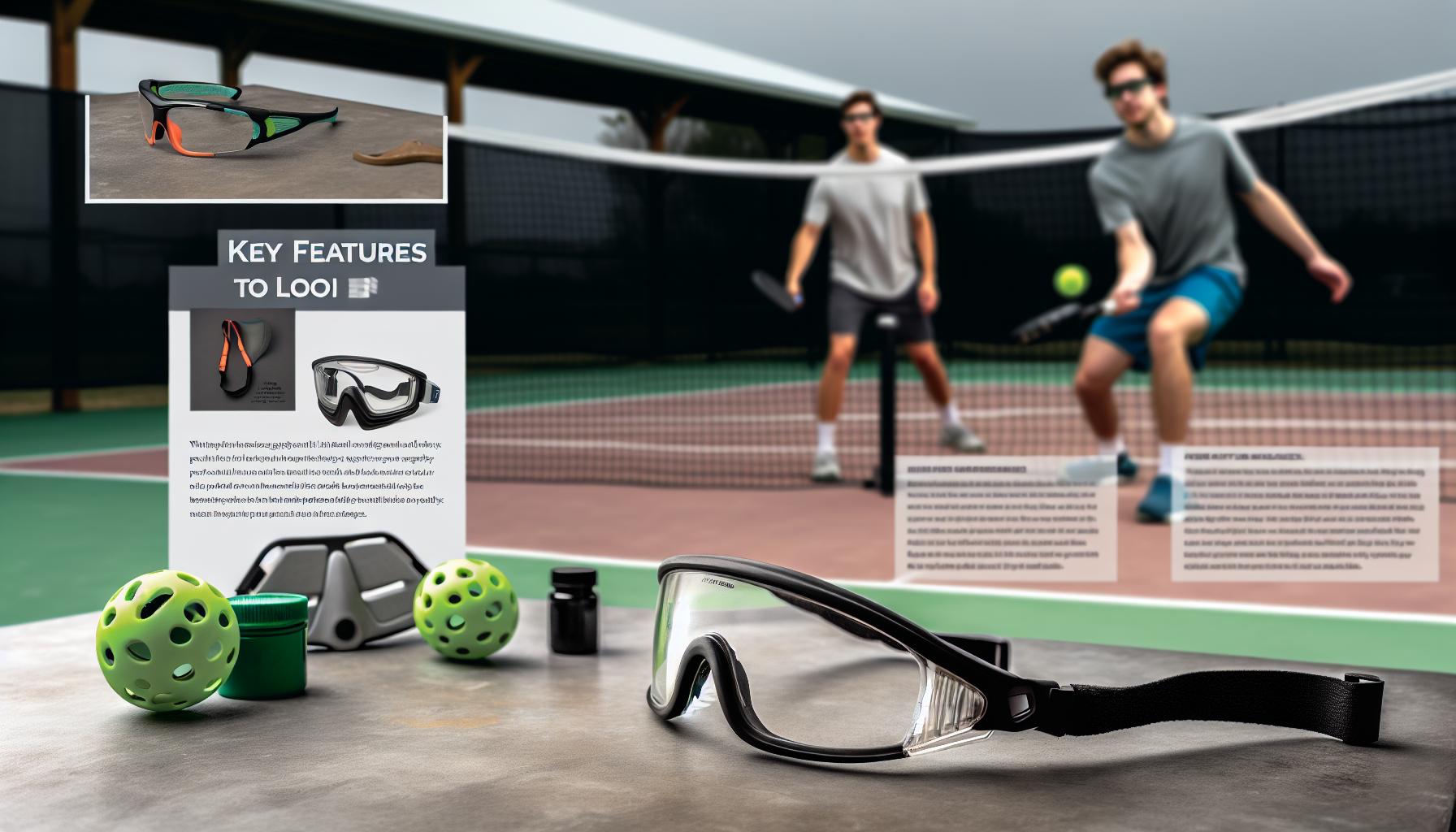Best Safety Glasses for Pickleball: ANSI-Rated Protection 1 Key Features to Look for in Pickleball Safety Glasses