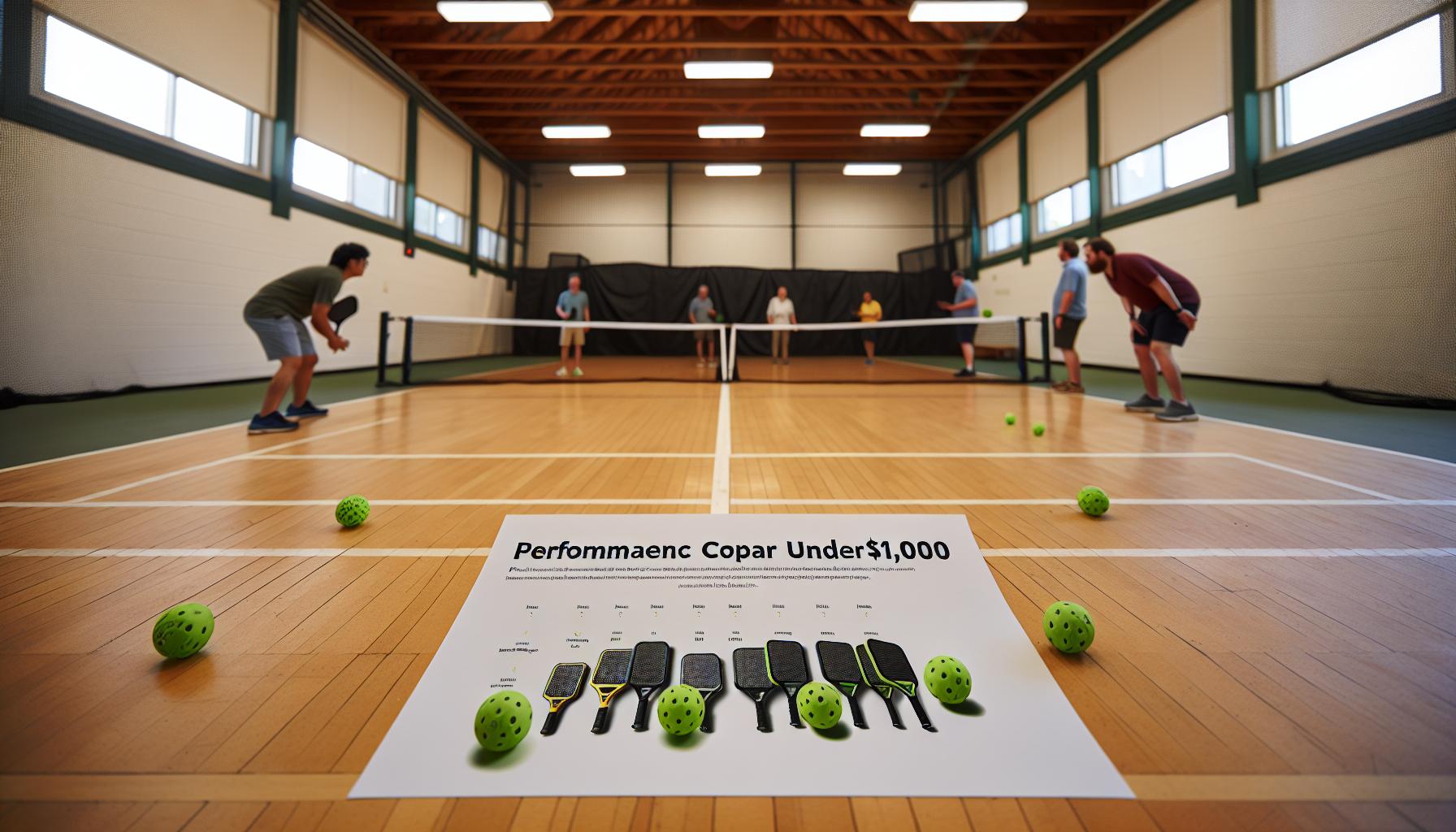 Performance ⁣Comparison with Other Pickleball Machines Under $1,000