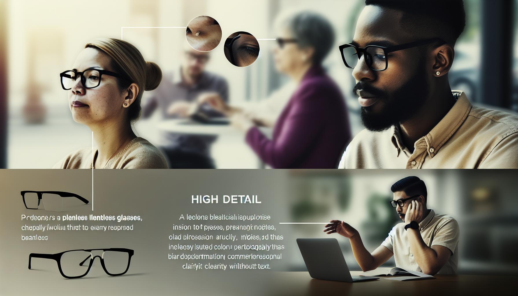 Real Player Experiences: lensless Glasses in⁢ Action