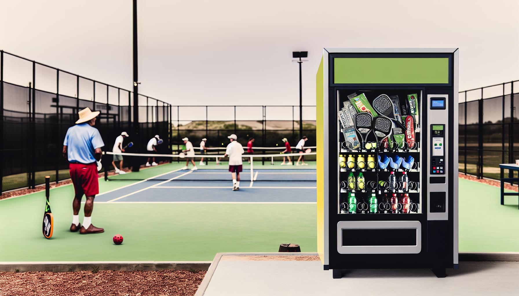 Setting Up a Pickleball Vending Machine: Location and Maintenance
