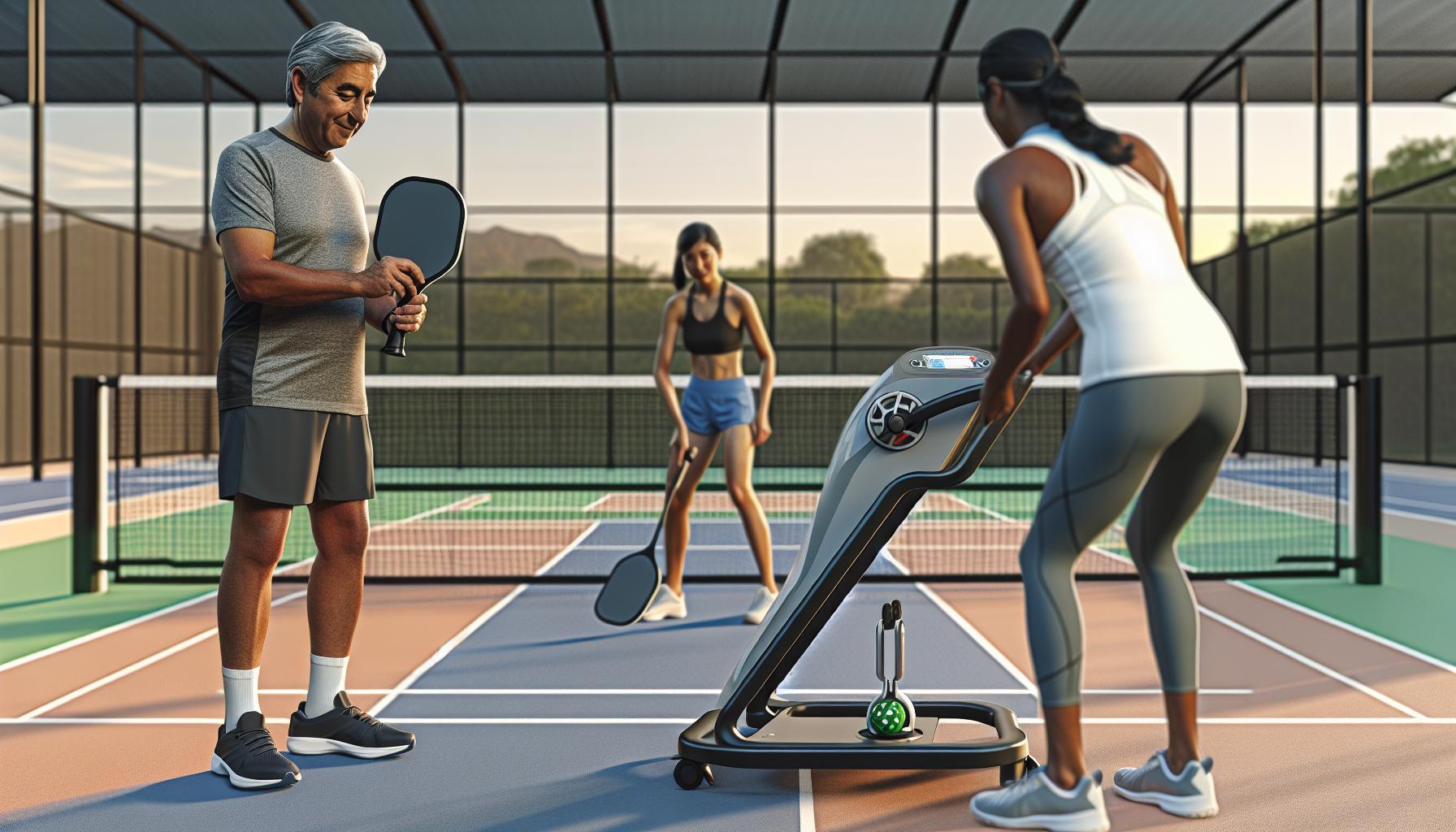 Pickleball Machine Rental: Try Before You Buy Near You 5 Setting up and Using a Pickleball Machine Safely