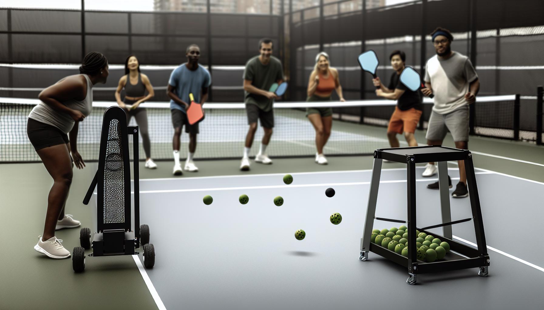 Rally Pickleball Machine: Group Practice Made Simple 2 Setting Up Your Pickleball Machine for Group Practice