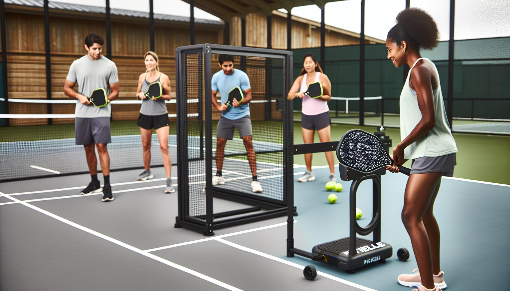 Top Pickleball Machines Suitable for Batting Drills