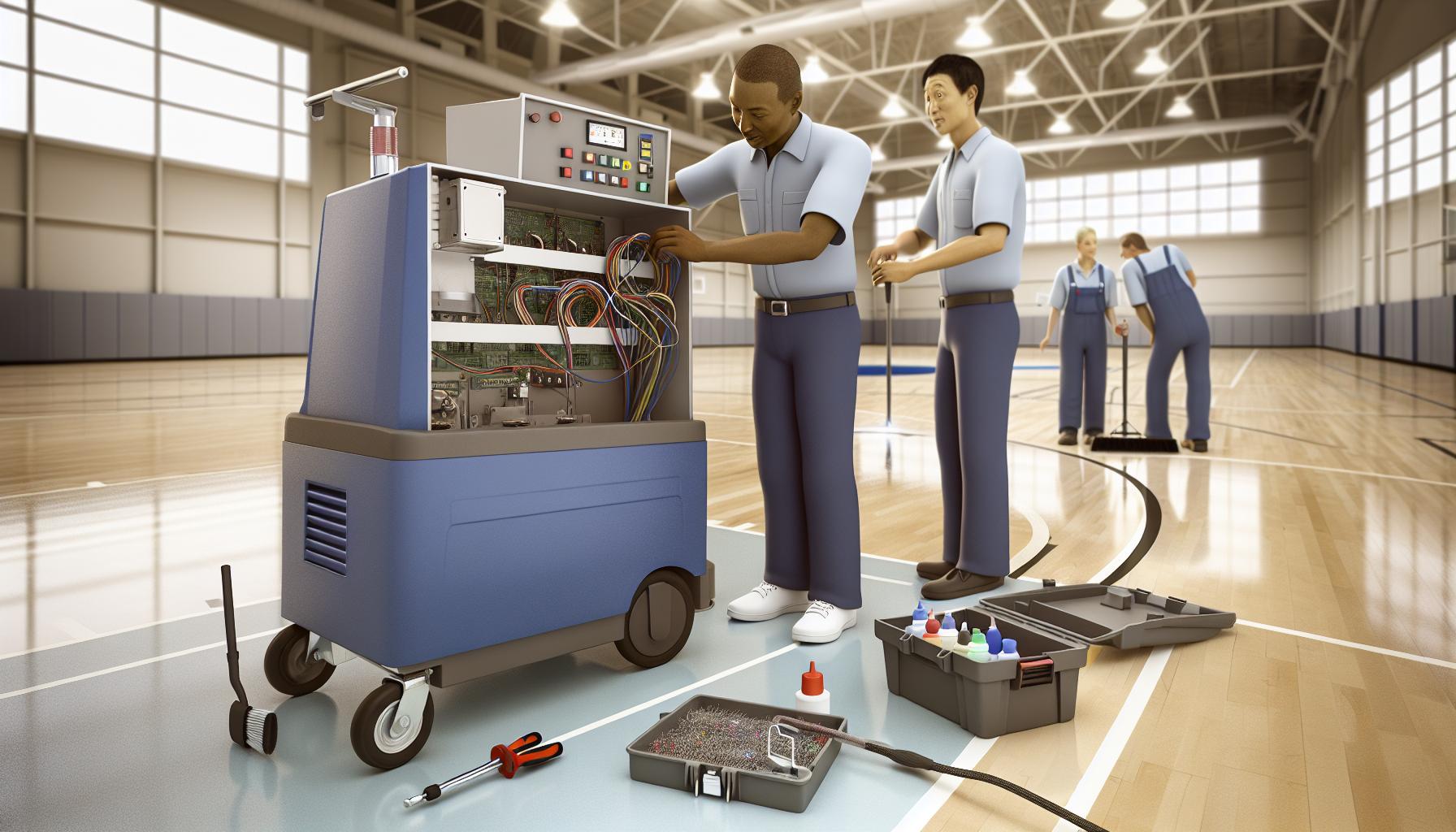 Pickleball Court Cleaning Machine: Maintain Perfect Playing Surface 7 Troubleshooting Common Issues with Court Cleaning Machines